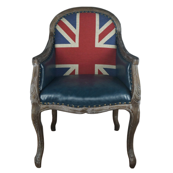 Кресло Bergere Union Jack Pattern II  в Новосибирске | Loft Concept 