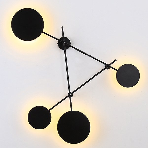 Бра GRAND DOTS Wall Lamp Черный в Новосибирске | Loft Concept 