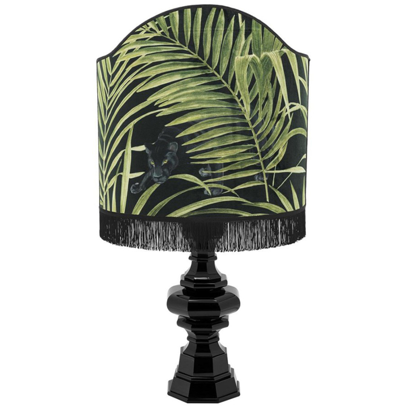 Настольная лампа Table Lamp Empire Scudo Black Green Черный Зеленый в Новосибирске | Loft Concept 