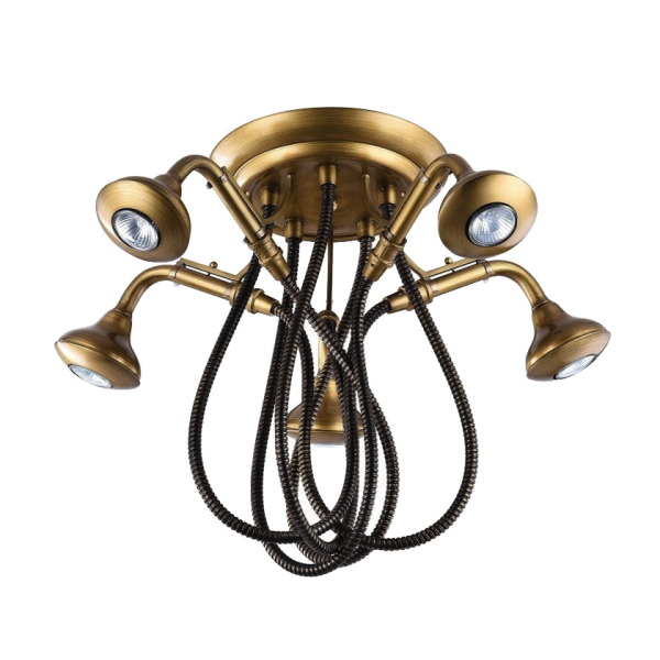 Потолочный светильник Octopus Hose Pendant  в Новосибирске | Loft Concept 