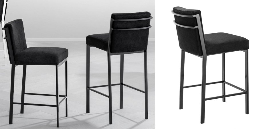 Полубарный стул Eichholtz Counter Stool Scott Bronze - фото №1