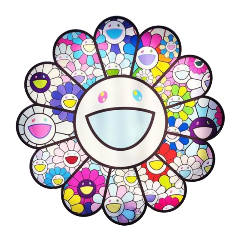 Светильник разноцветный подсолнух Takashi Murakami 2 Мульти в Новосибирске | Loft Concept 