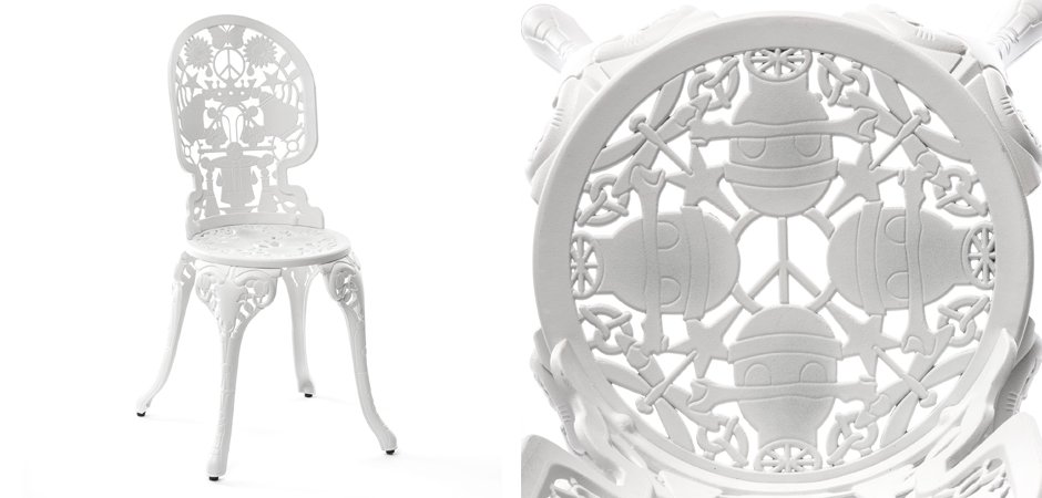 Стул Seletti Industry Collection ALUMINIUM CHAIR – WHITE Стул Seletti Industry Collection ALUMINIUM CHAIR – WHITE - Loft-Concept в Новосибирске