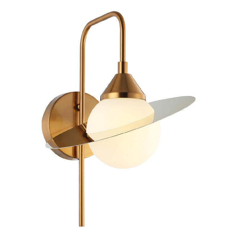 Бра Phainon Gold Wall Lamp Золотой Белый в Новосибирске | Loft Concept 