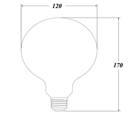 Лампочка Loft Edison Retro Bulb №4 в Новосибирске