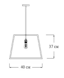 Подвесной светильник Loft Industrial Filament Pendant в Новосибирске