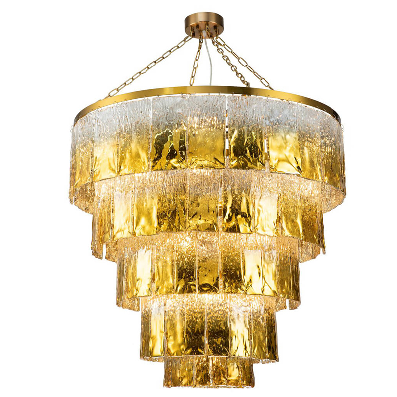 Люстра Golden Ombre Chandelier 100 Золотой в Новосибирске | Loft Concept 