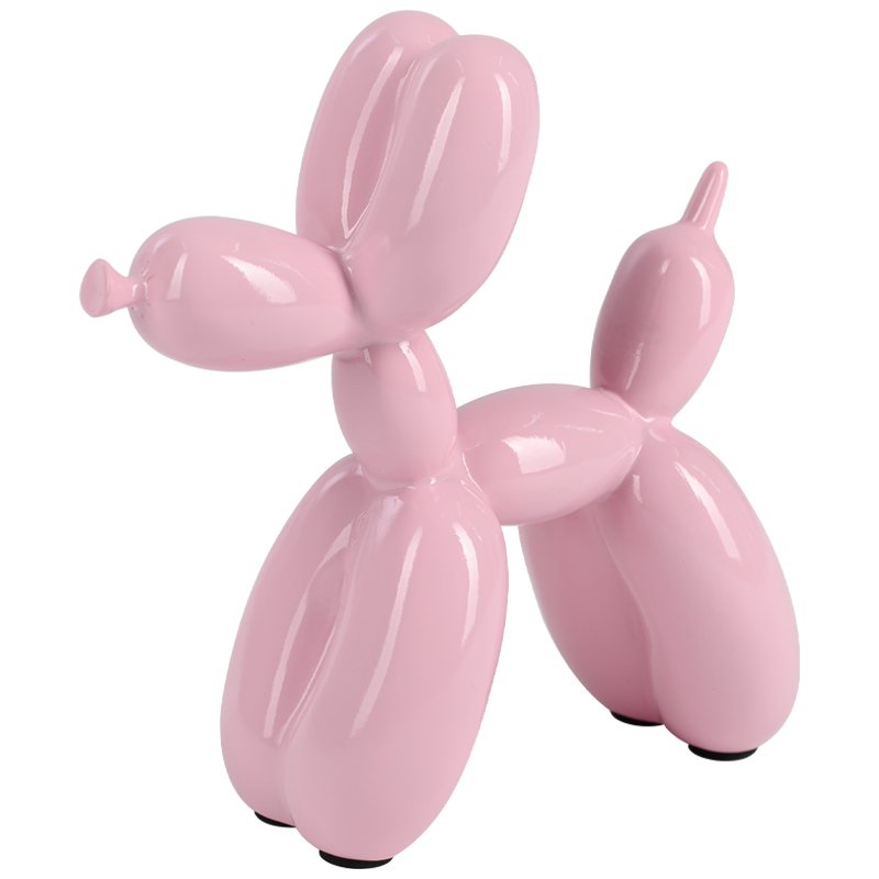 Статуэтка Jeff Koons Balloon Dog Pink Розовый пастельный в Новосибирске | Loft Concept 