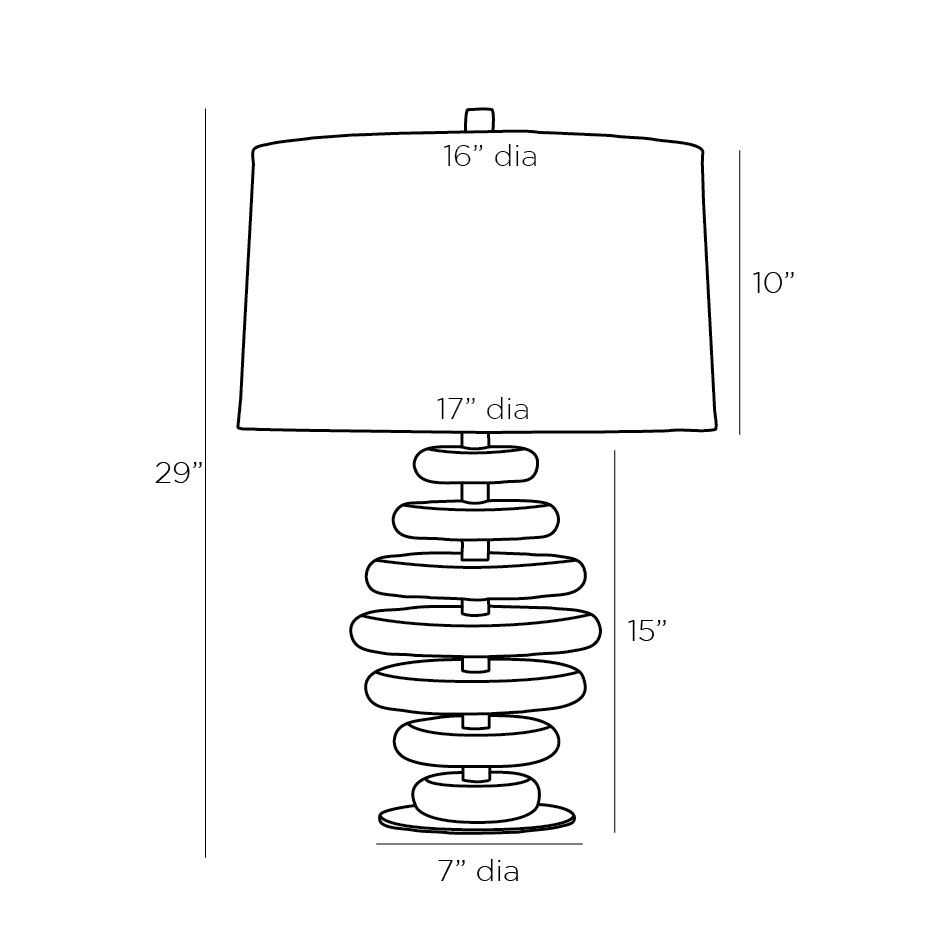 Дизайнерская настольная лампа KIMORA LAMP в Новосибирске