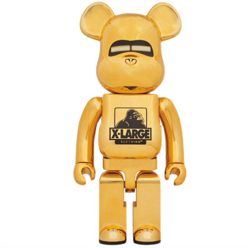 Статуэтка Bearbrick Gold X-Large Золотой Черный в Новосибирске | Loft Concept 