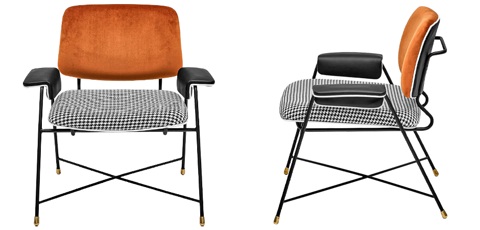 Кресло Bagot Chair Orange - фото №1