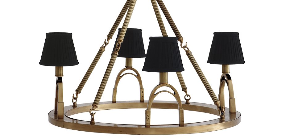 Люстра Eichholtz Chandelier Jigger Brass - Loft-Concept в Новосибирске