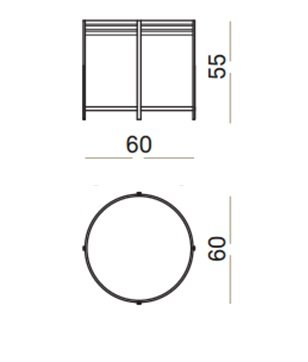 Столик Ula Small table ULA004 в Новосибирске