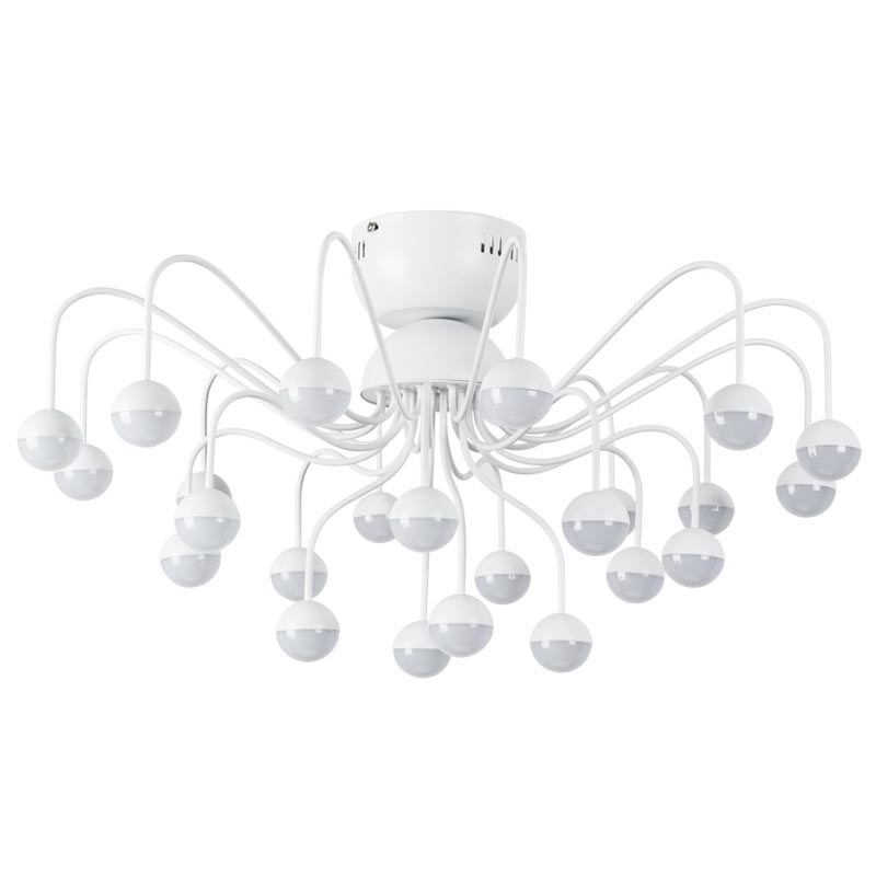 Потолочная люстра Vilelme Chandelier white Белый в Новосибирске | Loft Concept 