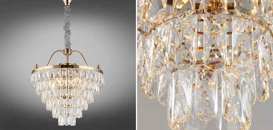 Хрустальная Люстра Mary Gold - Loft-Concept в Новосибирске