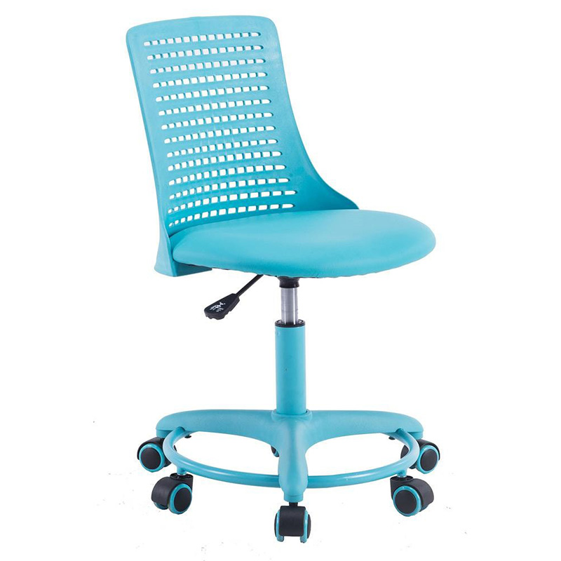 Кресло Bright Kiddie Office Chair blue Бирюзовый в Новосибирске | Loft Concept 