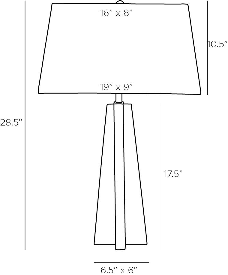 Дизайнерская настольная лампа MARTANA LAMP в Новосибирске