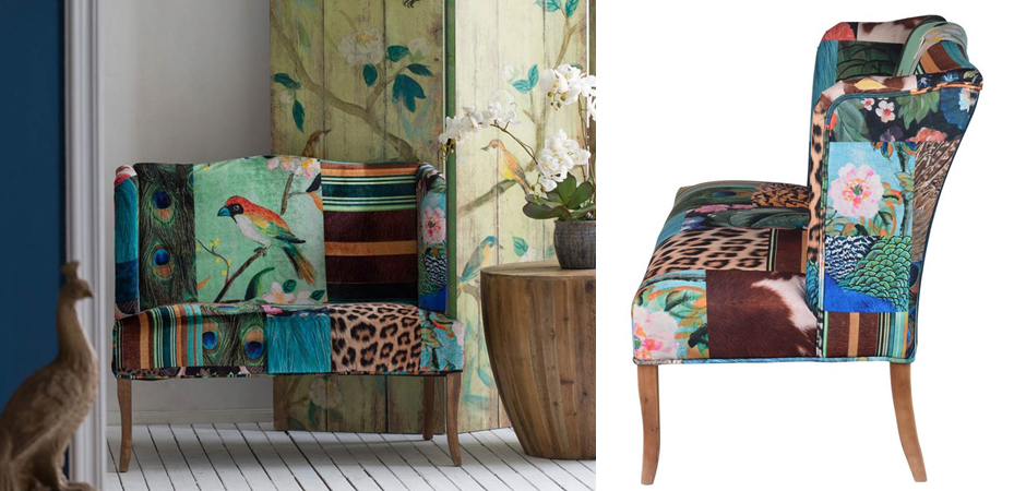 Диван Leopard spots & Bird - Loft-Concept в Новосибирске