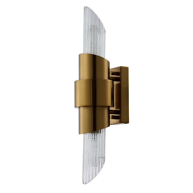 Бра с прозрачным плафоном цилиндрической формы Luxxu Modern Design Бронза Хром Прозрачное Стекло Бра с прозрачным плафоном цилиндрической формы Luxxu Modern Design Бронза Хром Прозрачное Стекло в Новосибирске | Loft Concept