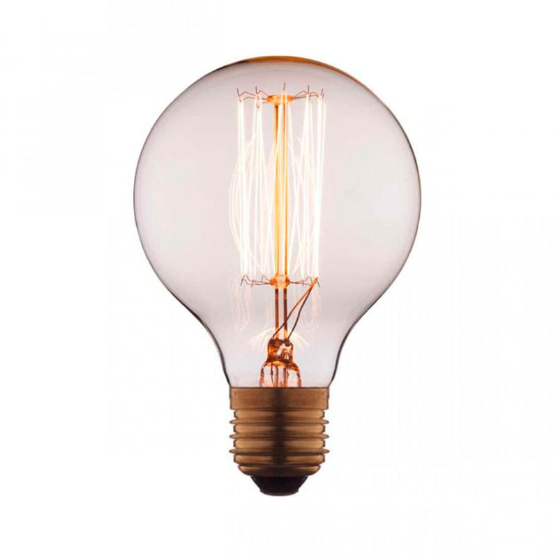 Лампочка Loft Edison Retro Bulb №5 40 W  в Новосибирске | Loft Concept 