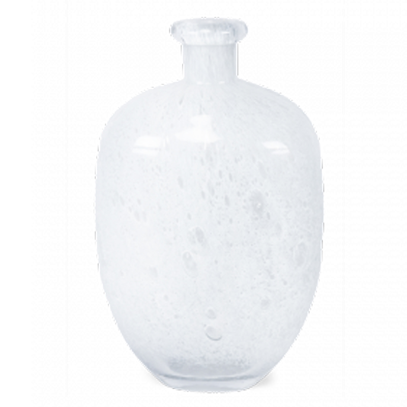 Ваза Air Bubbles Vase glass h36 Белый в Новосибирске | Loft Concept 