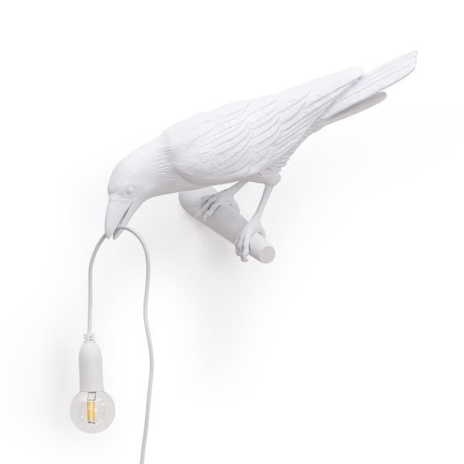 Бра Seletti Bird Lamp White Looking Белый в Новосибирске | Loft Concept 