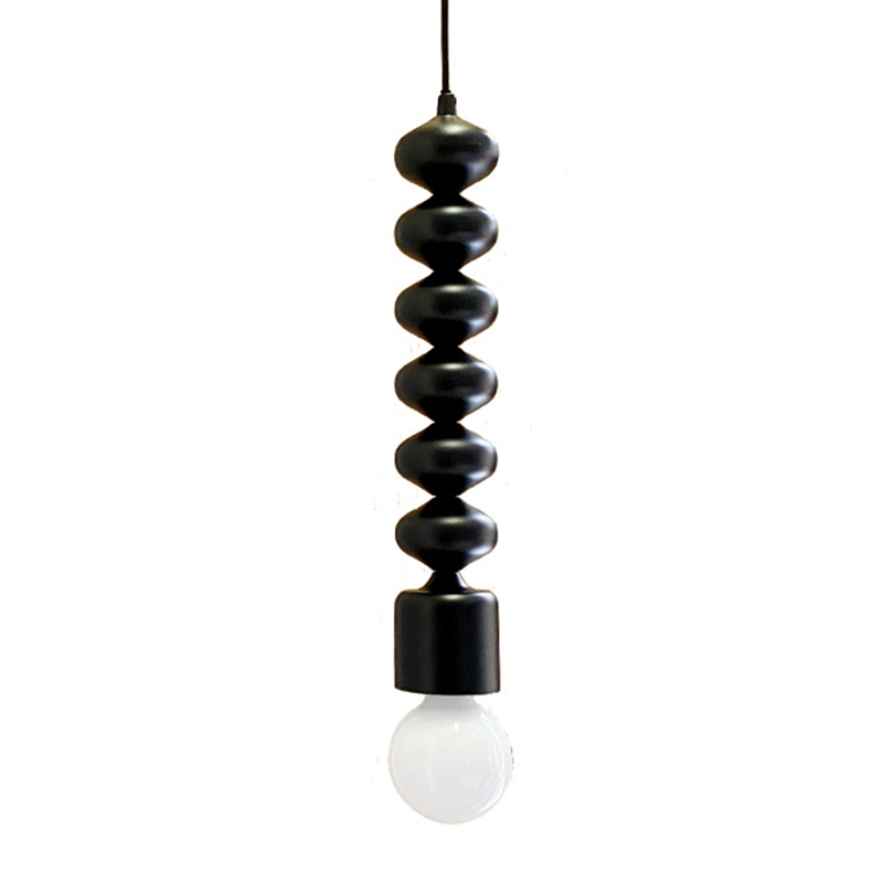 Подвесной светильник металлический черный Spherical Beads Black Черный Подвесной светильник металлический черный Spherical Beads Black Черный в Новосибирске | Loft Concept