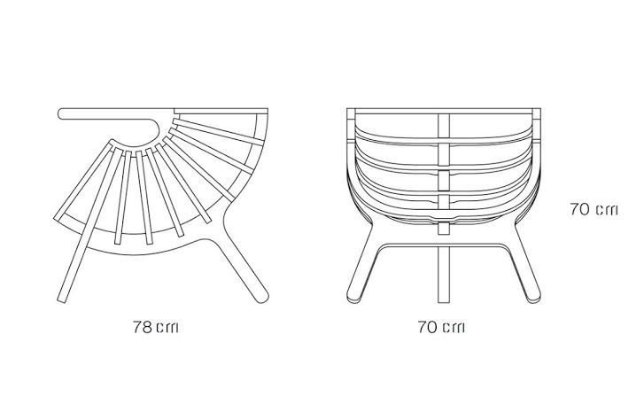 Кресло W_01 design Marco Sousa Santos в Новосибирске