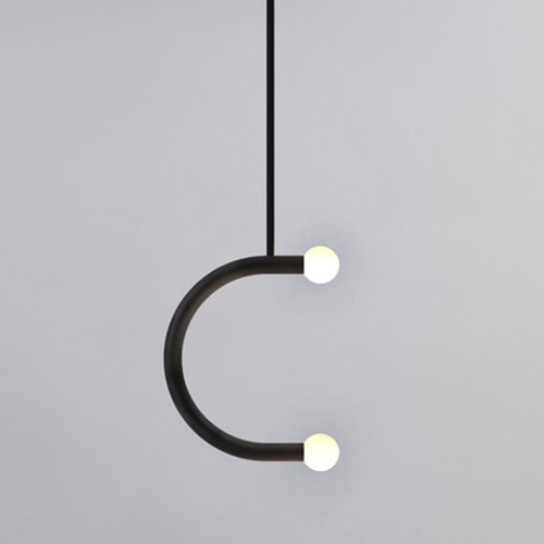 Подвесной светильник Bower Studios ingle Pendant C Light Черный в Новосибирске | Loft Concept 