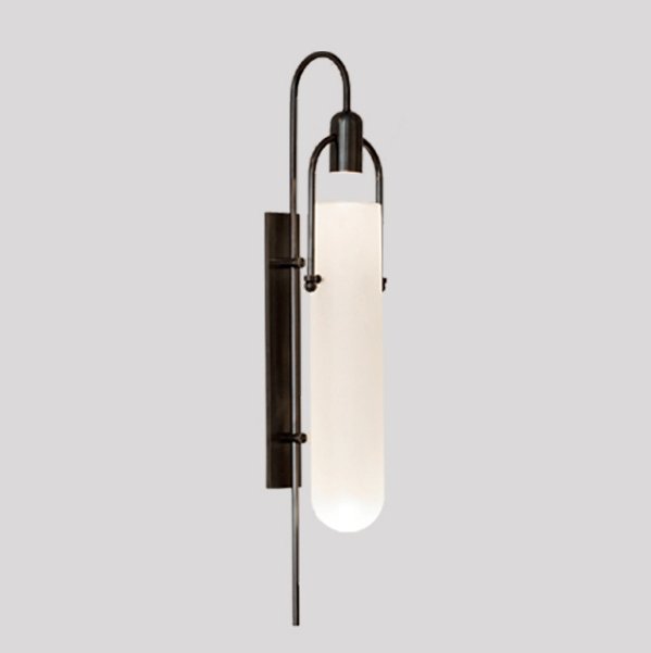 Бра Allied Maker ARC WELL SCONCE Черный Белый в Новосибирске | Loft Concept 