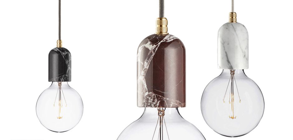 Подвесной светильник MARMOR BJÖRT Rosso - Loft-Concept в Новосибирске