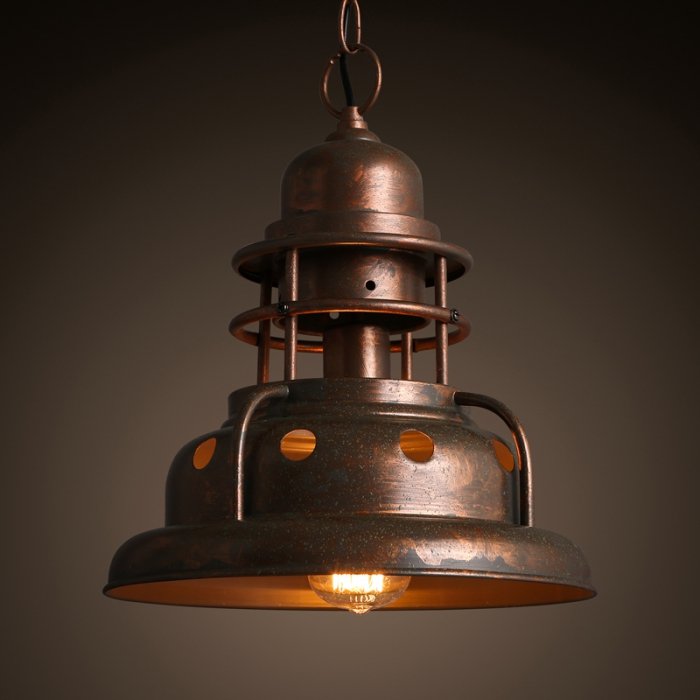 Люстра Old Copper Pendant Медь в Новосибирске | Loft Concept 