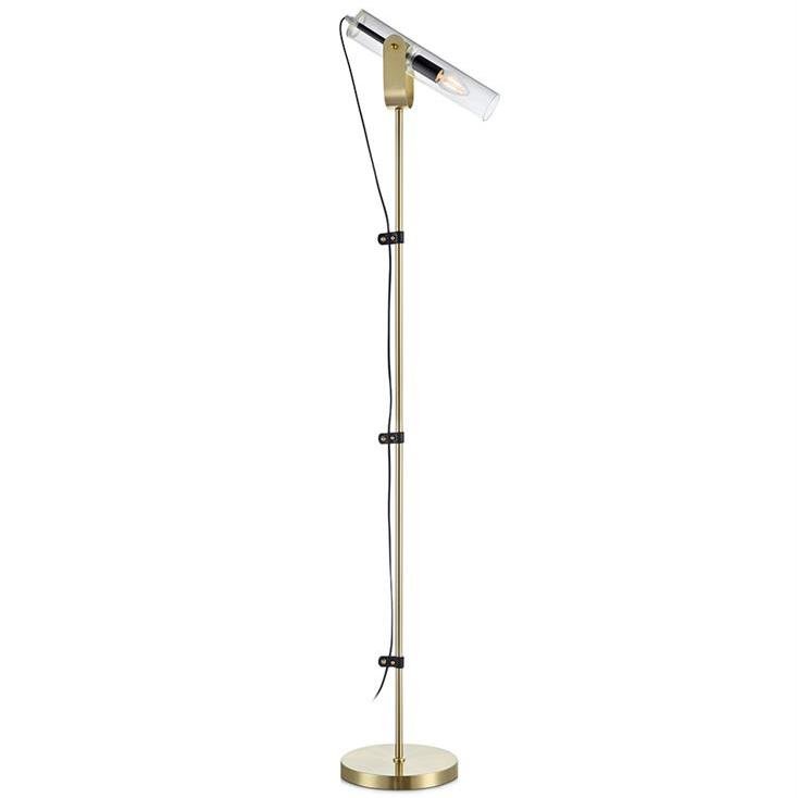 Торшер ReTube Floor Lamp Латунь в Новосибирске | Loft Concept 