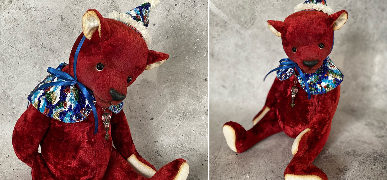 Авторская Кукла Плюшевый Медвежонок - фото