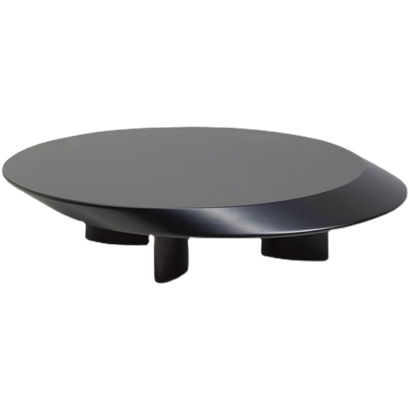 Кофейный стол Ellipse Black Matte Coffee Table Черный матовый в Новосибирске | Loft Concept 