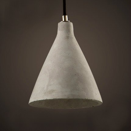 Подвесной светильник Art Concrete Pendant №5 Серый в Новосибирске | Loft Concept 