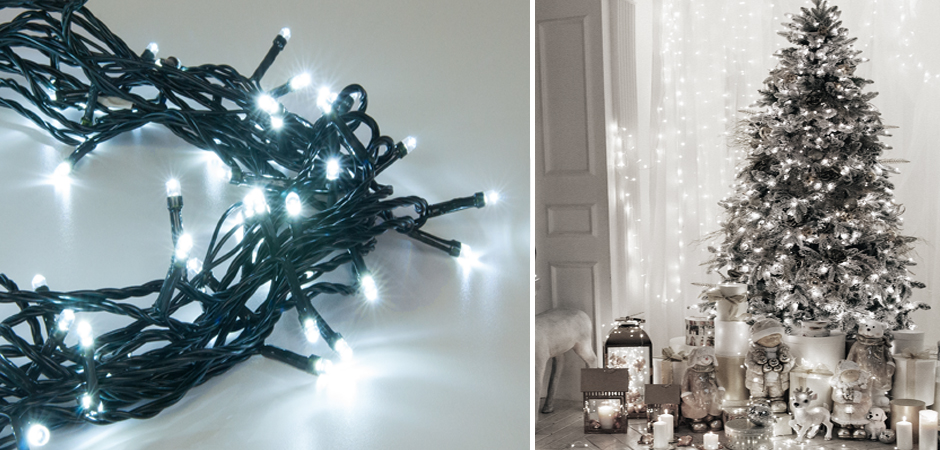 Интерьерная Гирлянда Белые диоды - Loft-Concept в Новосибирске