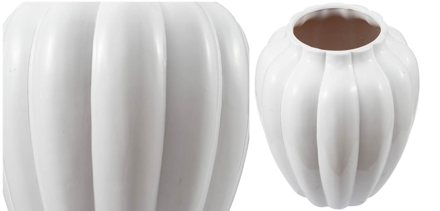 Ваза Carambola Vase white - фото №1