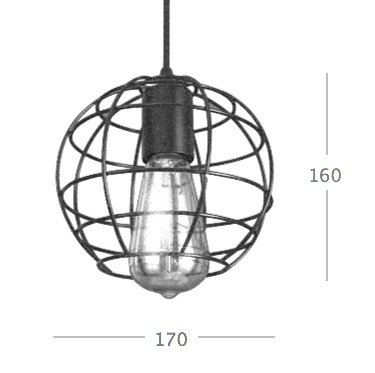 Cветильник Loft Nest Cage №3 в Новосибирске