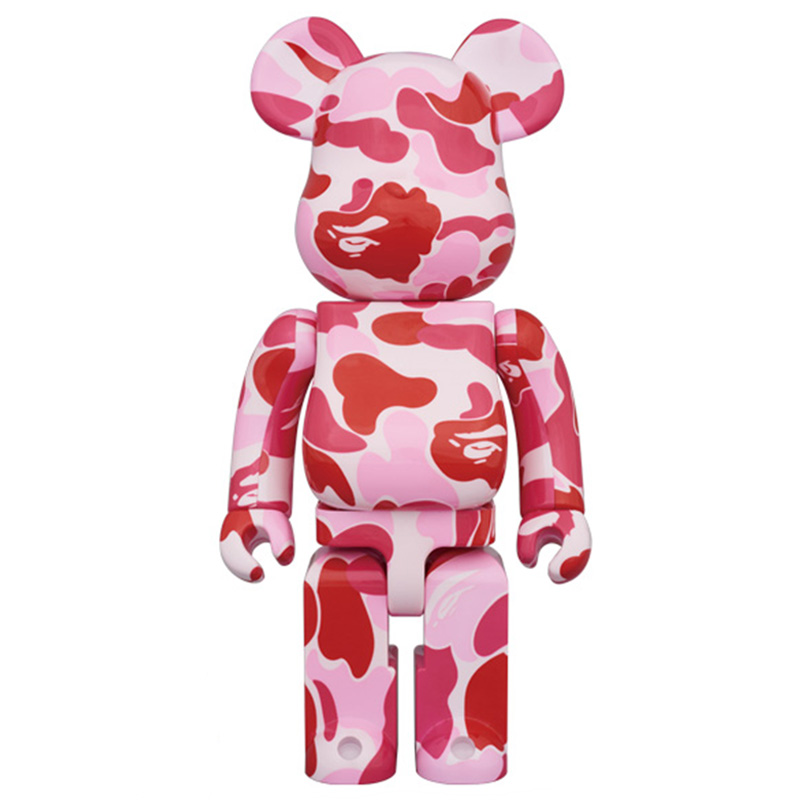 Статуэтка Bearbrick Camouflage Pink Розовый Красный в Новосибирске | Loft Concept 