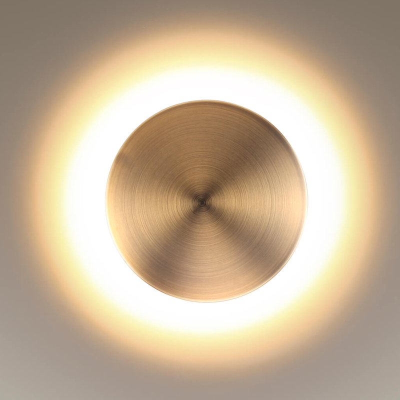 Бра Disco Piatto Bronze Sconce Бронза в Новосибирске | Loft Concept 