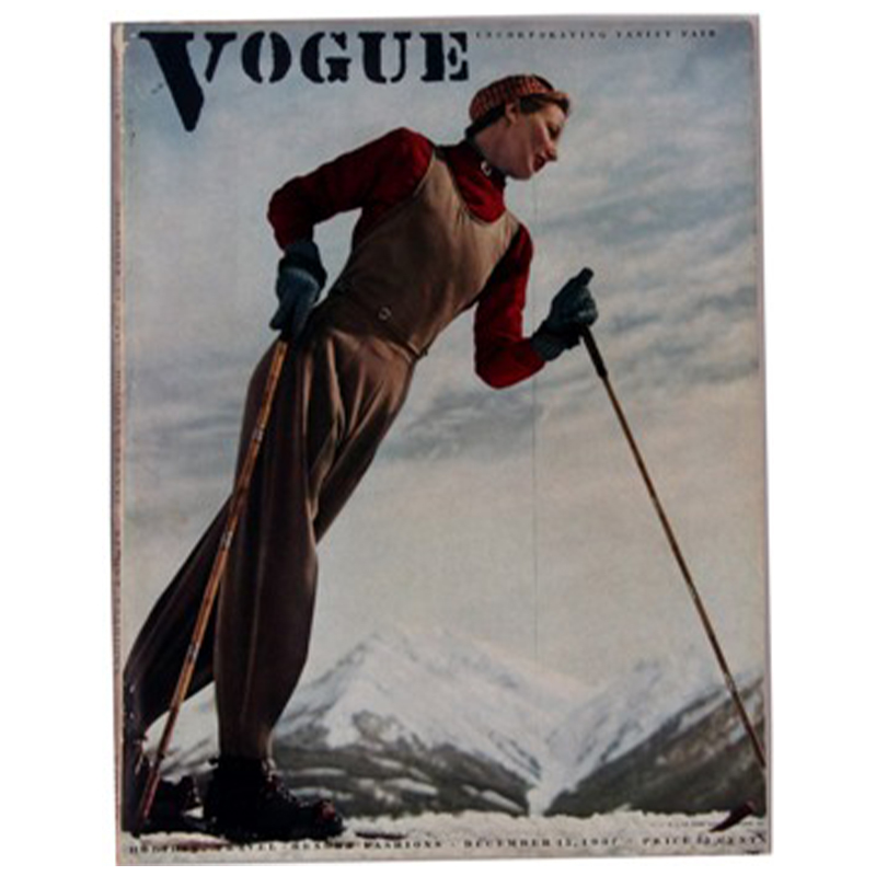 Постер Vogue Cover 1937 December  в Новосибирске | Loft Concept 