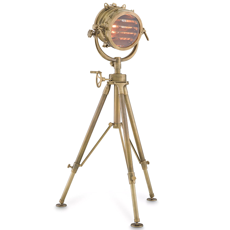 Торшер Eichholtz Floor Lamp Royal Master Sealight Brass Латунь в Новосибирске | Loft Concept 