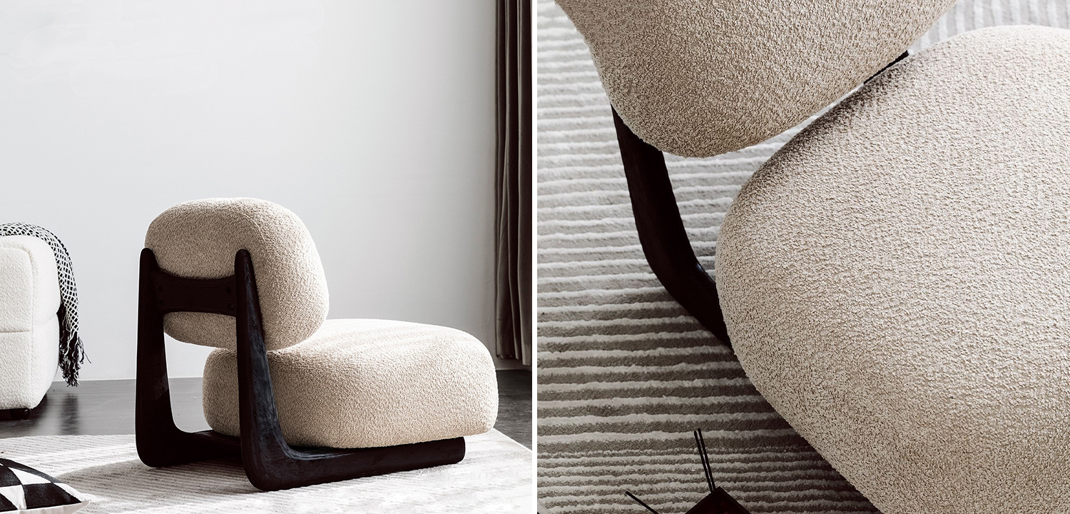 Кресло Eesa Cozy Wood Armchair - фото