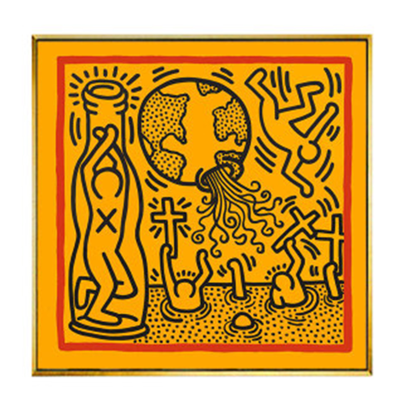 Постер Keith Haring 10 Мульти в Новосибирске | Loft Concept 