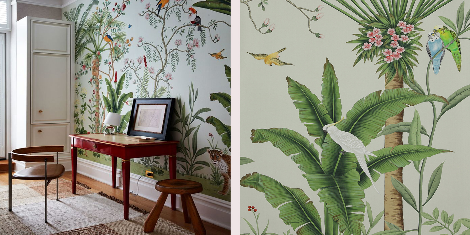 Обои ручная роспись Amazonia Adam Grey - фото №1