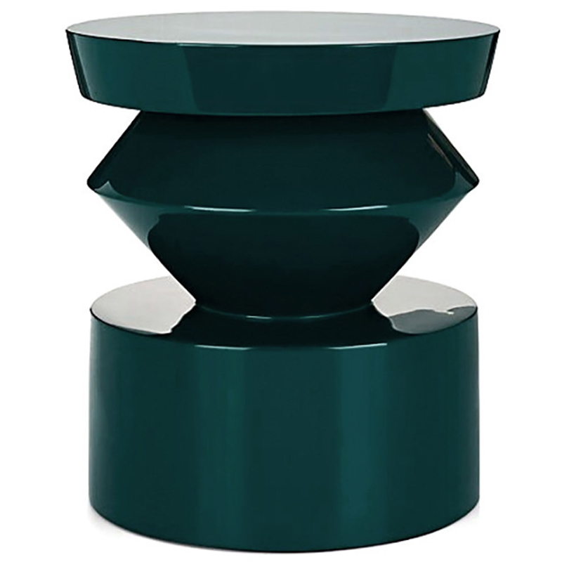 Приставной столик UMA SIDE TABLE Peacock Изумрудный в Новосибирске | Loft Concept 