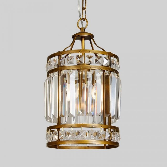 Подвесной светильник Antic Bronze ArtDeco Pendant 1 Бронза в Новосибирске | Loft Concept 