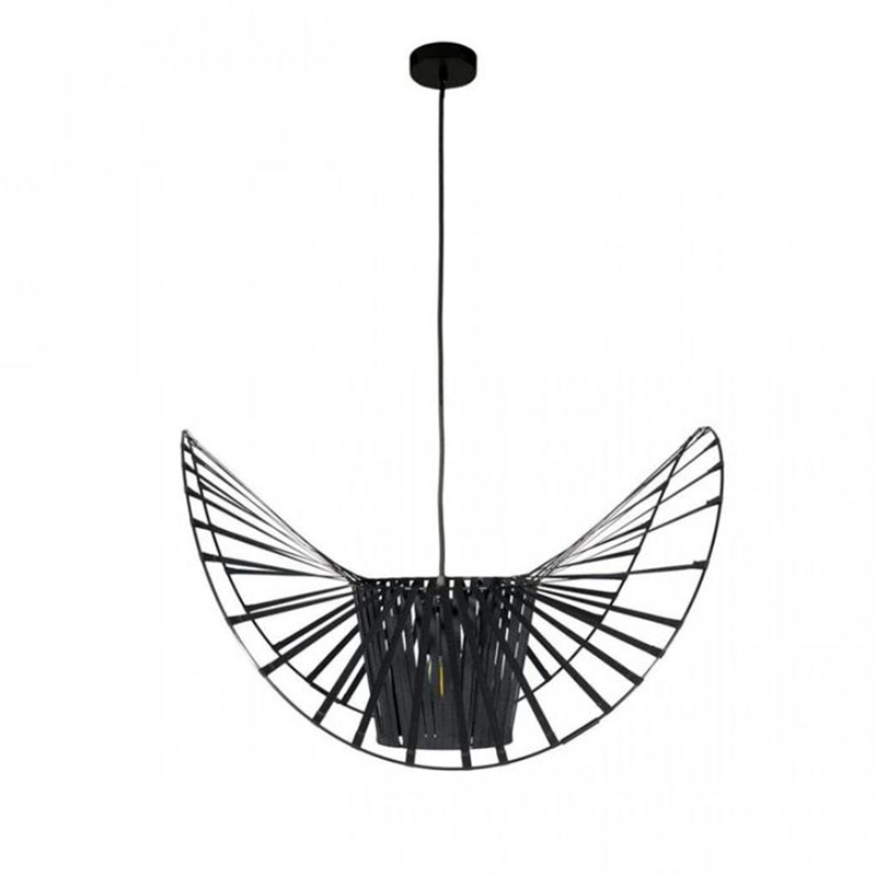 Светильник подвесной Friture Vertigo Pendant Black диаметр 60 Черный в Новосибирске | Loft Concept 