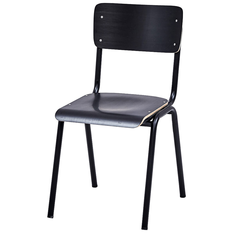 Стул Joshua Loft Stool Black Черный в Новосибирске | Loft Concept 